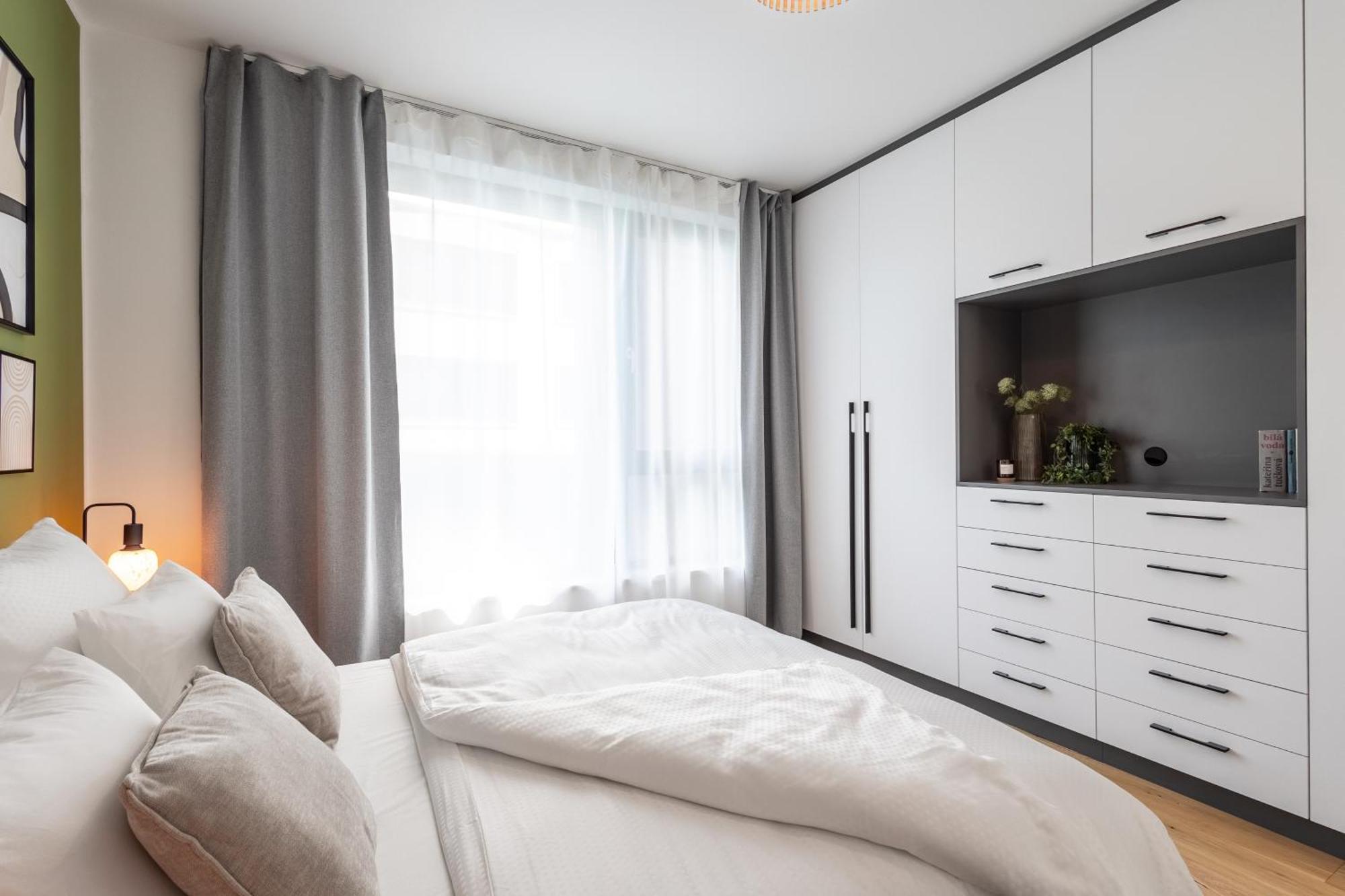 Stylish Apartment - Free Parking, Cinema, By Gravity Praha Eksteriør bilde